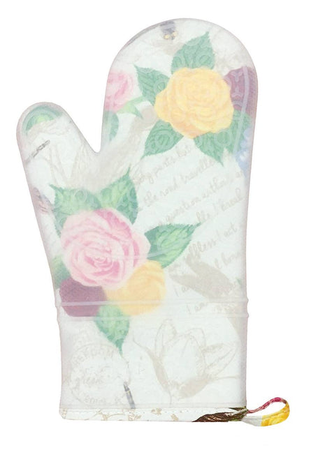 Rose Dragonfly Silli Oven Mitt