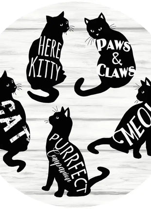 Gg Perfect Kitty 8" Round Trivet