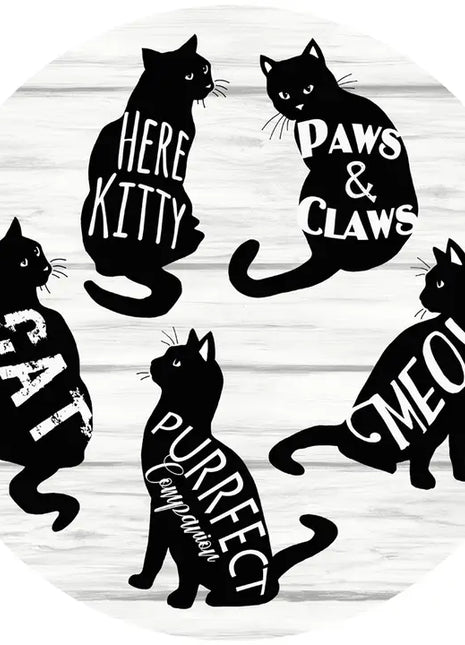 Gg Perfect Kitty 8" Round Trivet