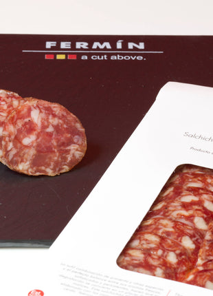 Iberico Salchichon (Salami Style Sausage) Sliced 2oz