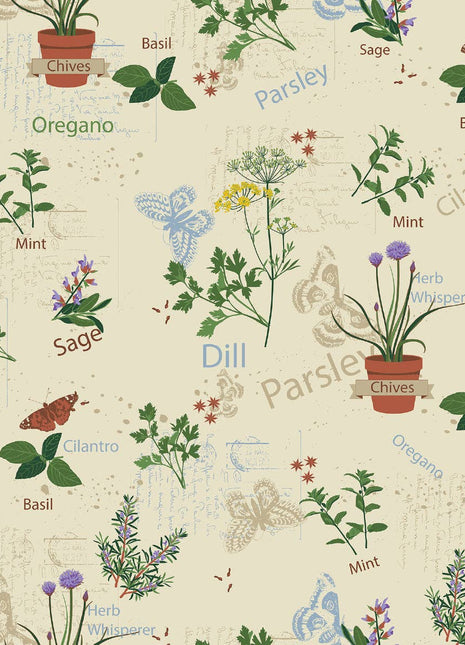 Garden Fresh Herbs Chef Apron