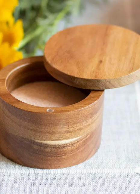 Acacia Salt Box
