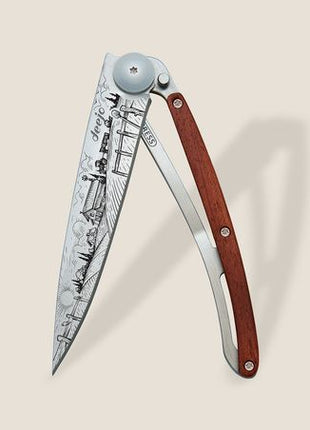 37g, Knife Farmer Coral Wood, Grey