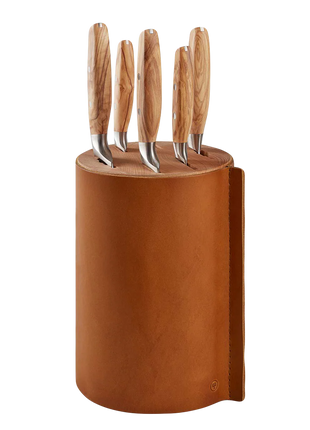 Amici Villa 6 Pc Knife Block Set