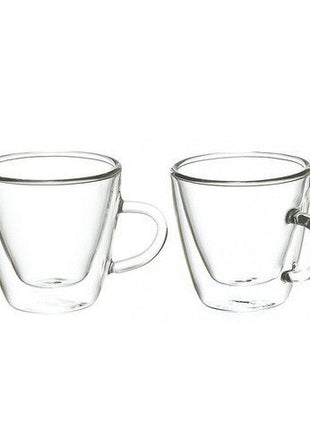 Turin Double Walled Espresso Glassware with Handle