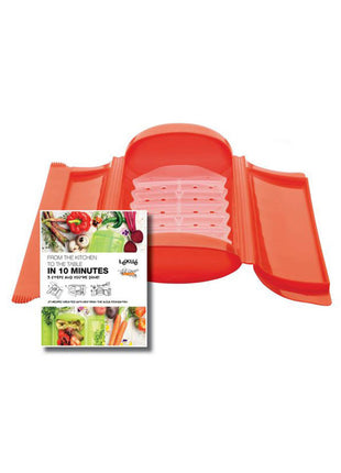 Steam Case w/ Tray Red DC