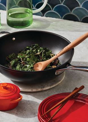 Toughened Nonstick Pro 12 in Stirfry Pan w/ Helper Handle