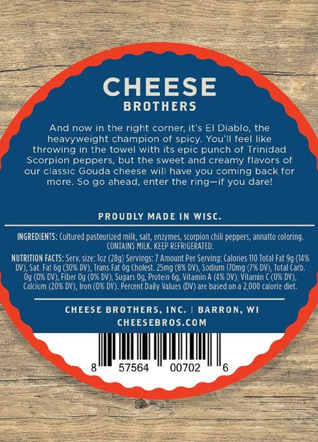 El Diablo - Scorpion Pepper Gouda