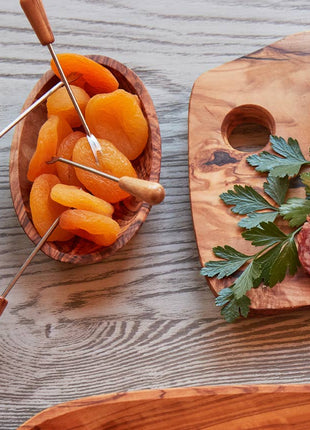Italian Olivewood Aperitivo Bowls - Set of 4
