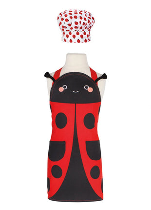 Jubilee Kids Daydream Apron And Hat Set Ladybug