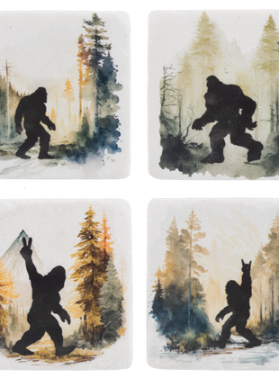 Bigfoot Coaster Set