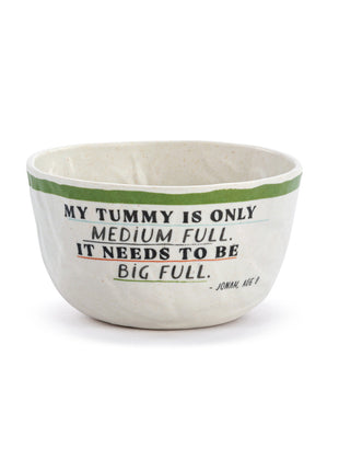 Big Full Melamine Snack Bowl