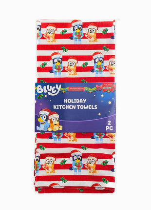 Bluey Holiday Kitchen Towels