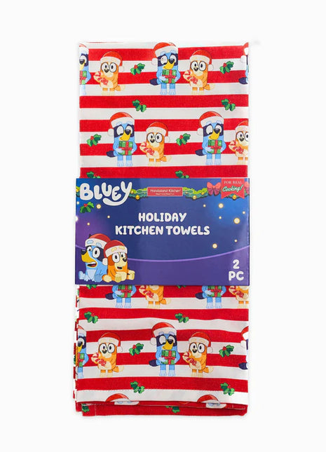 Bluey Holiday Kitchen Towels