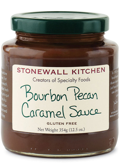 Bourbon Pecan Caramel Sauce