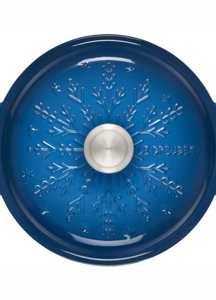 Noel Signature Braiser w/ Lid 2.25 Qt Snowflake Embossed