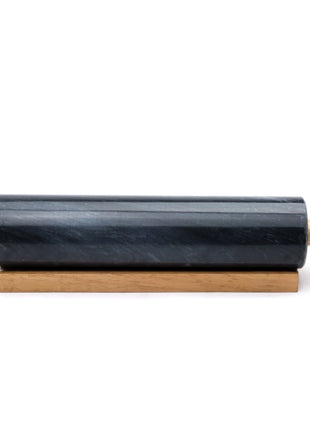 Fox Run Marble Rolling Pin, Black, 10"