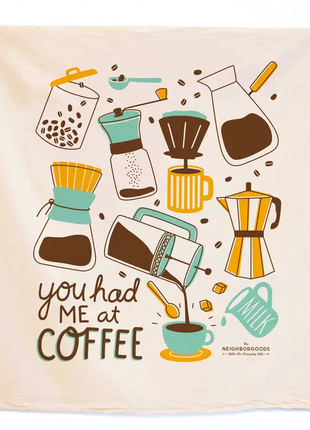 Dish Towel Coffee