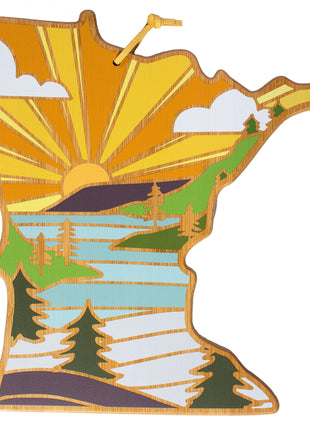 Summer Stokes Minnesota Artwork Cutting Board