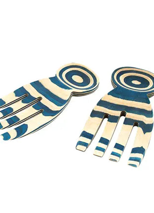 Pakka Wood Salad Hands 5"