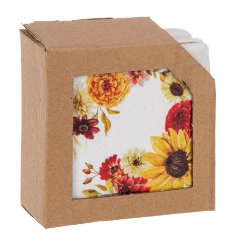 Fall Floral Coaster (4 pc. set)