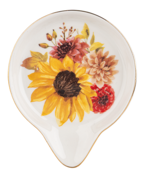 Fall Floral Spoon Rest