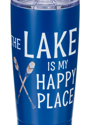 Tumbler -"Lake Is My Happy Place"