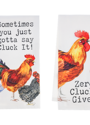 Tea Towel - Chicken Humor