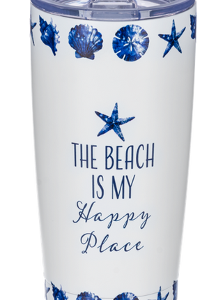 Tumbler "The Beach is My Happy Place"