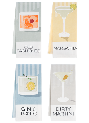 Tea Towel - Cocktail Recipe
