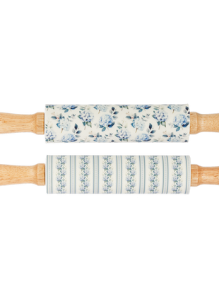 Rolling Pin -Blue Hydrangea