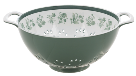 Green Botanical Berry Bowl