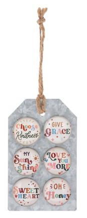 Sweet Sayings Magnet (6 pc. set)