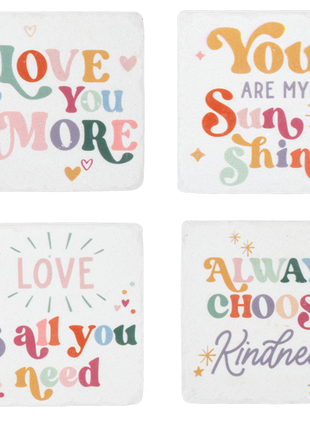 Sweet Sayings Coaster (4 pc. set)