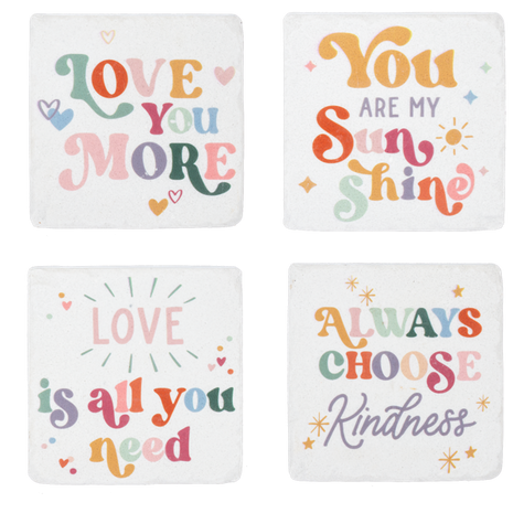 Sweet Sayings Coaster (4 pc. set)