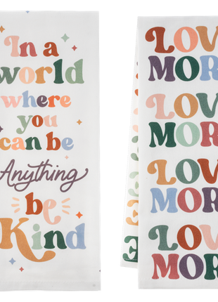 Love & Kindness Tea Towel