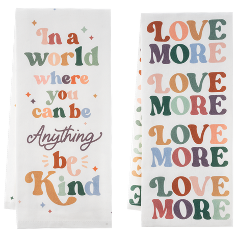 Love & Kindness Tea Towel