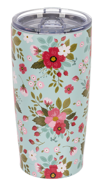 20 oz. Floral Tumbler