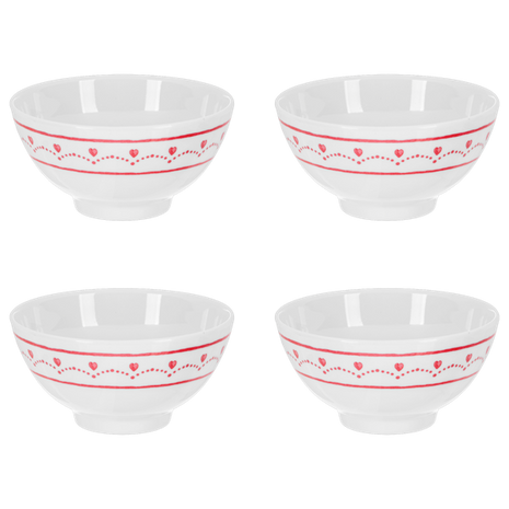 Heart Mini Bowl (4 pc. set)