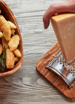 Italian Olivewood Flat Cheese Grater