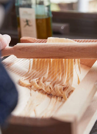 Italian Pasta Chitarra with Rolling Pin: Small