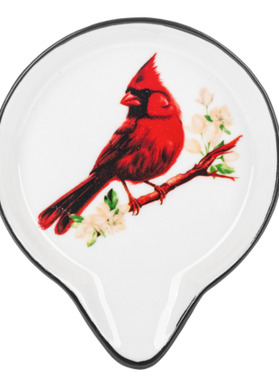 Cardinal Spoon Rest