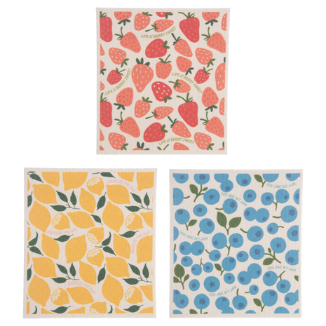 Fruit Reusable Dish Cloth