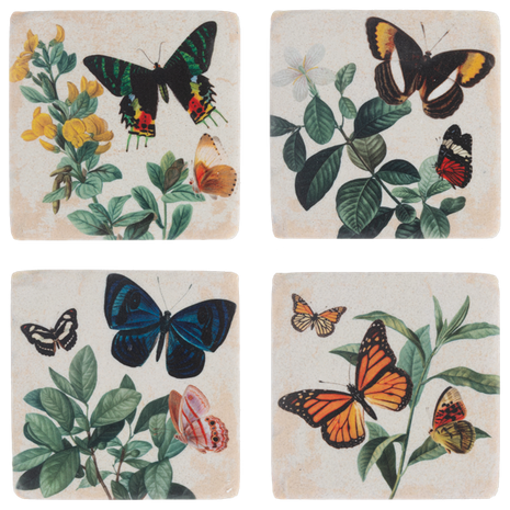 Butterfly Coaster (4 pc. set)