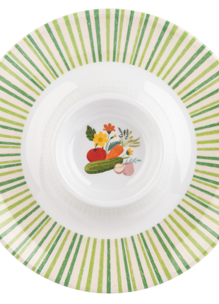 Vegetable Small Divided Serving Tray