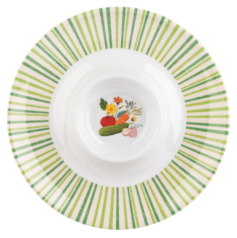 Vegetable Small Divided Serving Tray