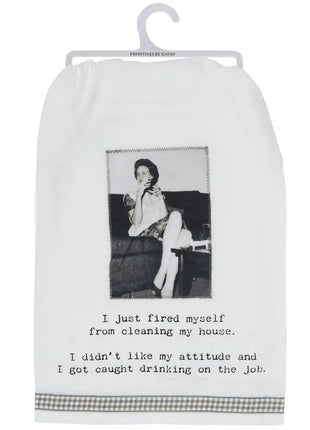 Cleaning Lady Kitchen Towel
