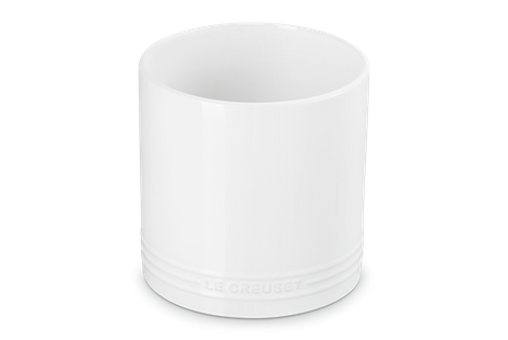 Signature Utensil Crock 2.7Qt White