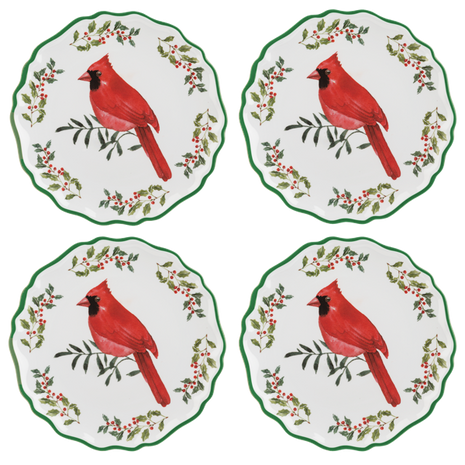 Cardinal Salad Plate (4 pc. set)