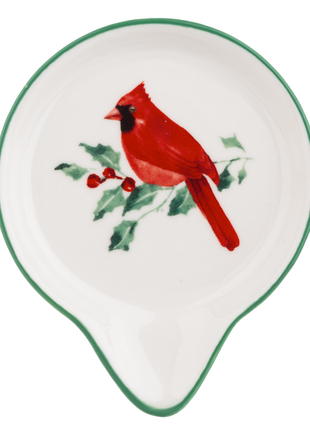 Cardinal Spoon Rest